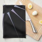 Linge De Cuisine Araignée violette (Quart Plié)