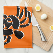 Linge De Cuisine Araignées (Quart Plié)