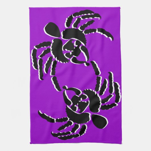 Linge De Cuisine Araignées (Vertical)