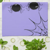 Linge De Cuisine Araignées dansantes de la cuisine d'Halloween (Plié)