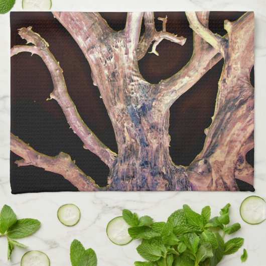 LINGE DE CUISINE ARBRE (Plié)