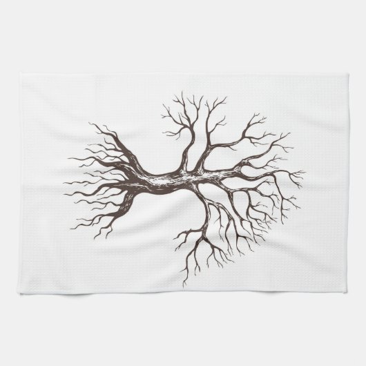 Linge De Cuisine Arbre (Horizontal)