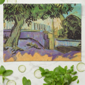 Linge De Cuisine Arbre à châtaignes en fleurs par Vincent van Gogh (Plié)