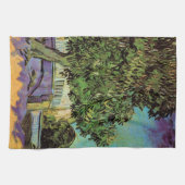 Linge De Cuisine Arbre à châtaignes en fleurs par Vincent van Gogh (Horizontal)