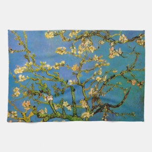 Linge De Cuisine Arbre aux amandes en fleurs par Vincent van Gogh
