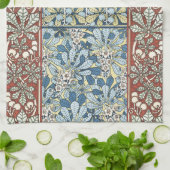 Linge De Cuisine Arbre de châtaignier, Feuilles, Art nouveau botani (Plié)