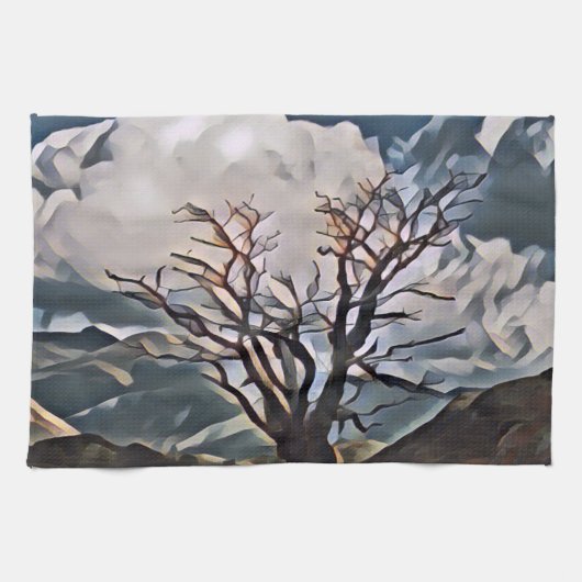 LINGE DE CUISINE ARBRE DE MONTAGNE (Horizontal)