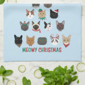 Linge De Cuisine Arbre de Noël (Plié)