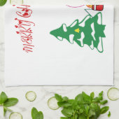 Linge De Cuisine Arbre de Noël (Plié)
