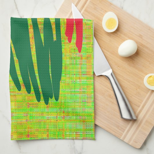 Linge De Cuisine Arbre de Noël (Quart Plié)