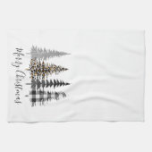 Linge De Cuisine Arbre de Noël de la ferme (Horizontal)