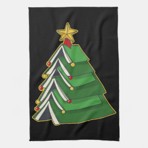 Linge De Cuisine Arbre de Noël de la réservation IV