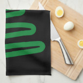 Linge De Cuisine Arbre de Noël drôle (Quart Plié)