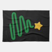 Linge De Cuisine Arbre de Noël drôle (Horizontal)