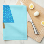 Linge De Cuisine Arbre de Noël moderne (Quart Plié)