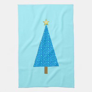 Linge De Cuisine Arbre de Noël moderne