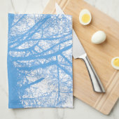 LINGE DE CUISINE ARBRE D'HIVER (Quart Plié)