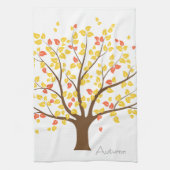 Linge De Cuisine Arbre d'or d'automne (Vertical)