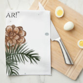 Linge De Cuisine Arbre du Nouvel An (Quart Plié)