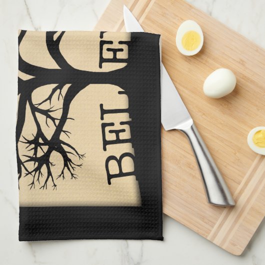 Linge De Cuisine Arbre en floraison (Quart Plié)