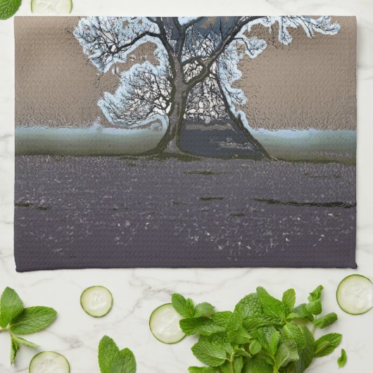 LINGE DE CUISINE ARBRE LONE (Plié)