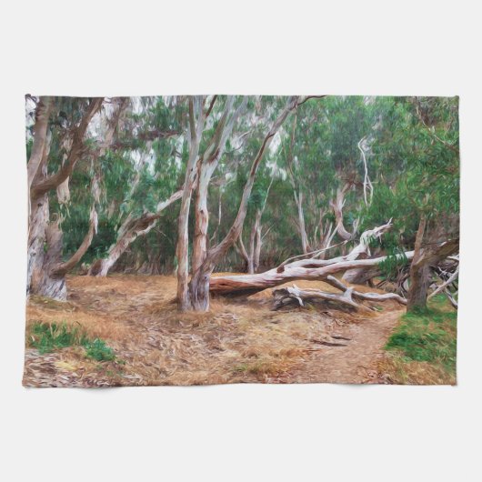 Linge De Cuisine Arbres (Horizontal)