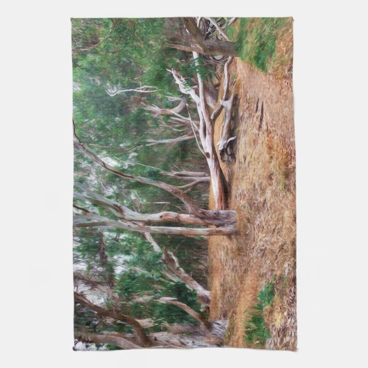 Linge De Cuisine Arbres (Vertical)