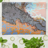 LINGE DE CUISINE ARBRES (Plié)