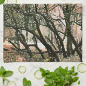 LINGE DE CUISINE ARBRES (Plié)