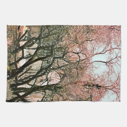 LINGE DE CUISINE ARBRES (Horizontal)