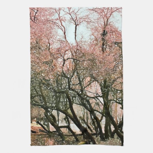 LINGE DE CUISINE ARBRES (Vertical)