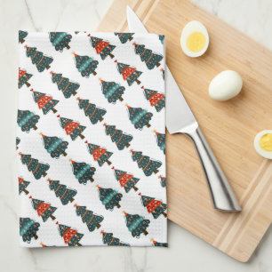 Linge De Cuisine Arbres de Noël