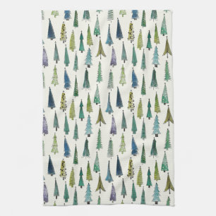 Linge De Cuisine Arbres de Noël