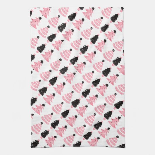 Linge De Cuisine Arbres de Noël (Vertical)