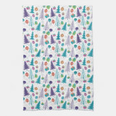 Linge De Cuisine Arbres de Noël modernes (Vertical)