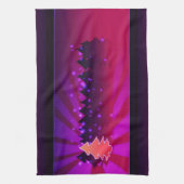 Linge De Cuisine Arbres de Noël Tons de pourpre (Vertical)