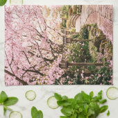 Linge De Cuisine Arbres Fleurs de Cerisier (Plié)