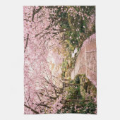 Linge De Cuisine Arbres Fleurs de Cerisier (Vertical)