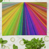 Linge De Cuisine Arc arc-en-ciel circulaire (Plié)