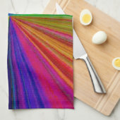 Linge De Cuisine Arc arc-en-ciel circulaire (Quart Plié)