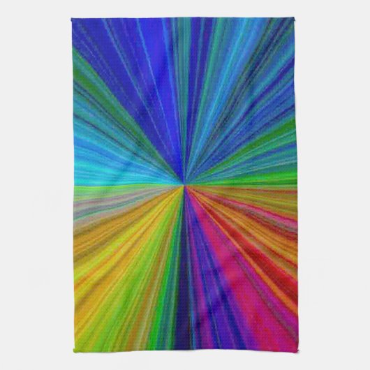 Linge De Cuisine Arc arc-en-ciel circulaire (Vertical)