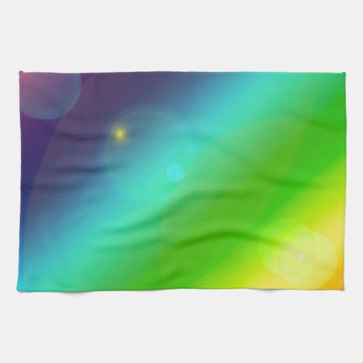 Linge De Cuisine arc en ciel (Horizontal)