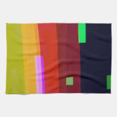 Linge De Cuisine Arc-en-ciel Abstrait (Horizontal)