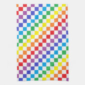 Linge De Cuisine Arc-en-ciel Checkered (Vertical)
