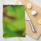 Linge De Cuisine Arc en ciel libellule et fleur (Quart Plié)