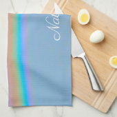 Linge De Cuisine Arc-en-ciel naturel (Quart Plié)