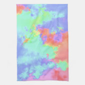 Linge De Cuisine Arc-en-ciel peinture effet Tea Towel (Vertical)