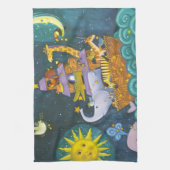 Linge De Cuisine Arche la nuit (Vertical)