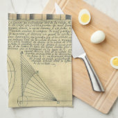 Linge De Cuisine Architecture de style ; Volute de chapiteau par Vi (Quart Plié)