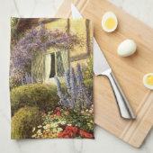 Linge De Cuisine Architecture vintage, Maison de campagne (Quart Plié)